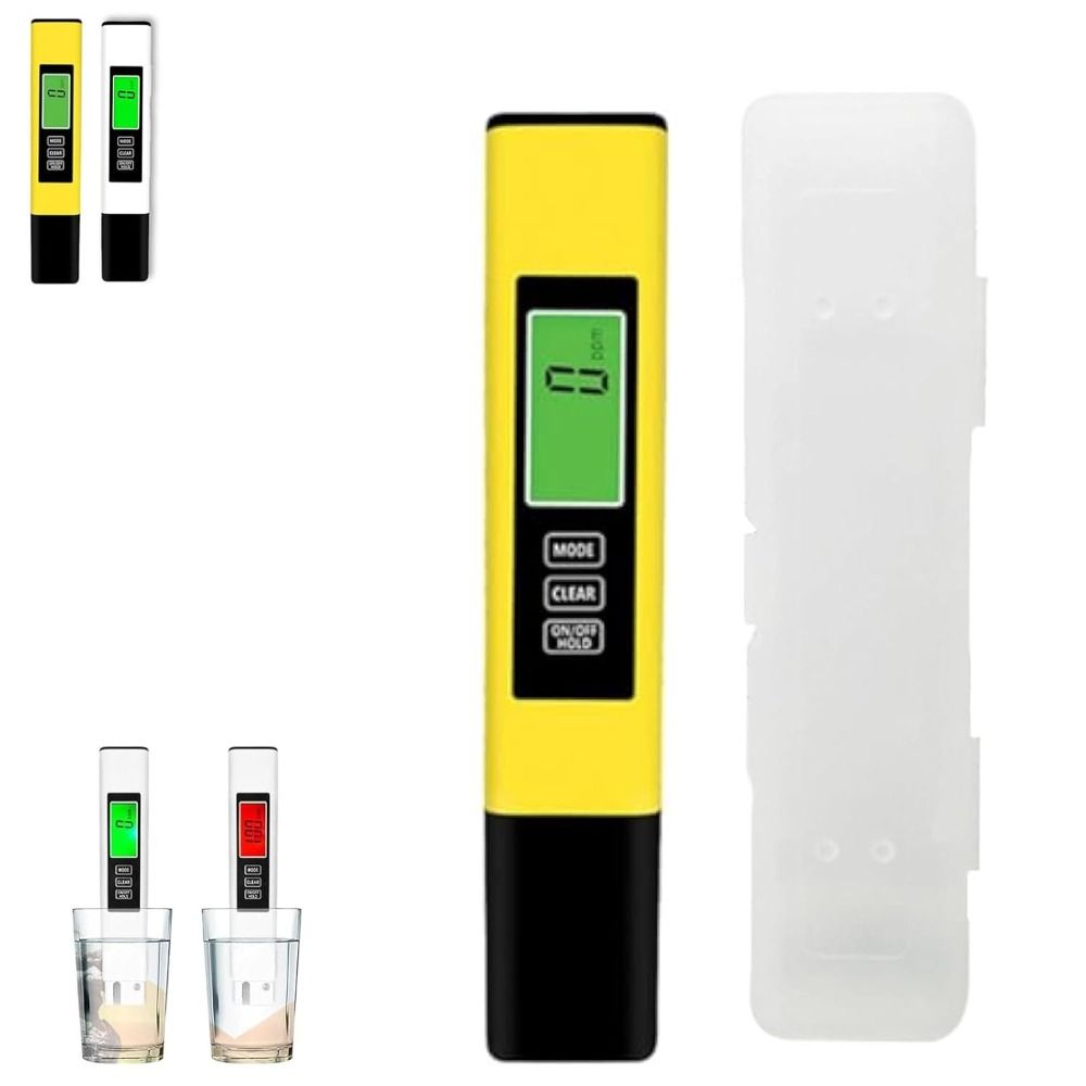 Multi-Function Tds Meter Portable Digital Water Purity Tester Water Tester  for Drinking 0-9999 ppm