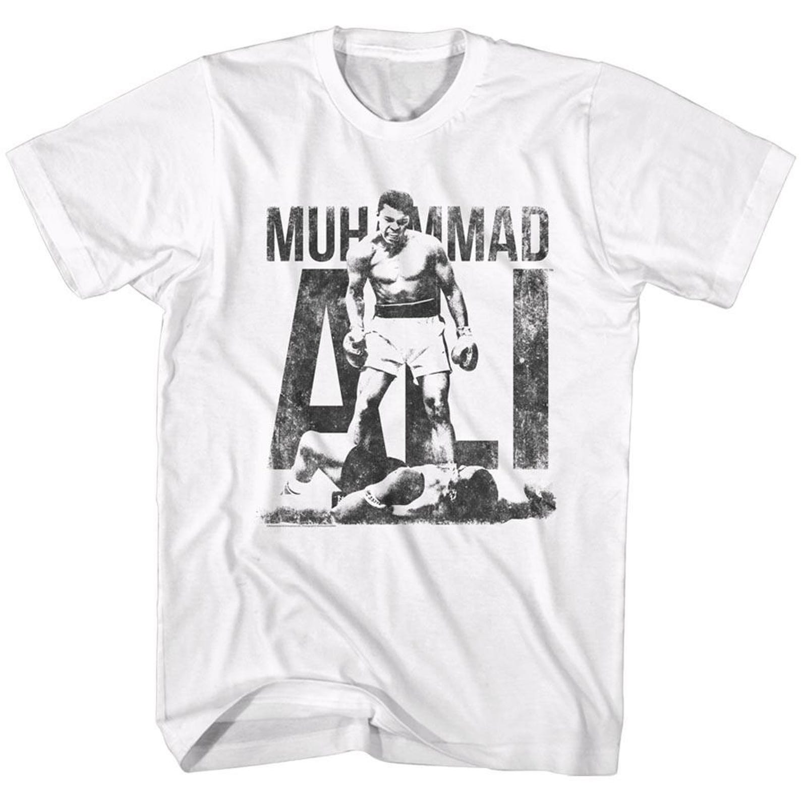 Muhammad Ali Win Wear White Adult T-Shirt 4XL