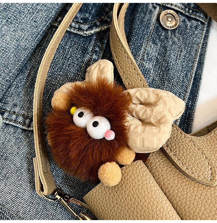 

2025 Autumn/Winter Fashion Niche Design Simple Crossbody Bucket Bag 19cm Length x 9cm Width x 15cm Height