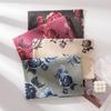 Scarf Autumn and Winter Rose Print Imitation Cashmere Tassel Shawl European and American New Women's Warm Scarf