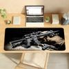 Tappetino Mouse Pattern G-gun Bordo in Gomma Antiscivolo Bloccato Spesso Tappetino da Scrivania per Laptop e Gaming