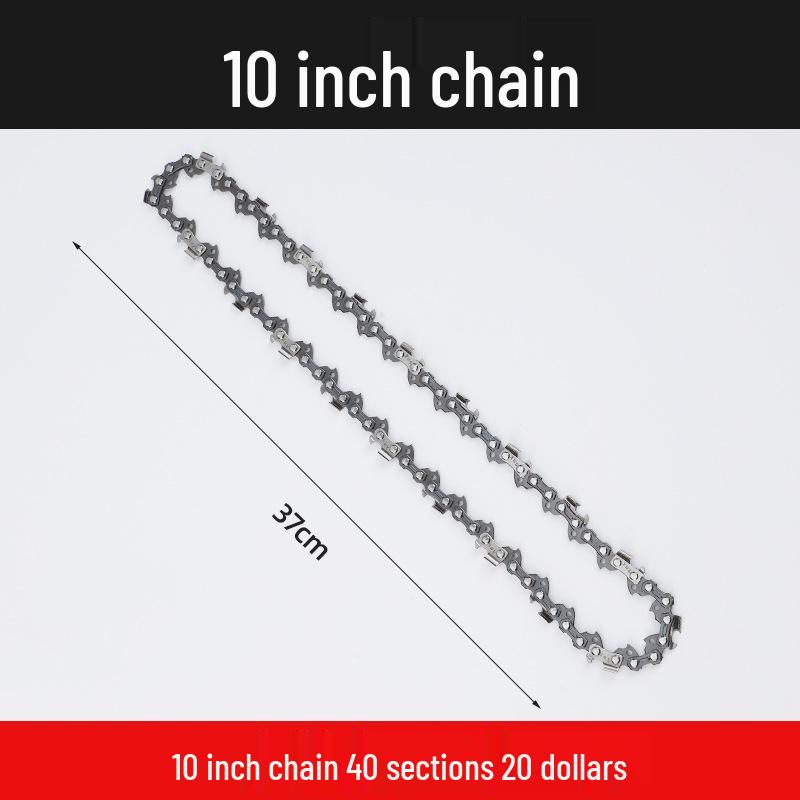 Universal Chainsaw Guide Bar & Chain: 4" & 16" for Gasoline & Lithium Electric Saws