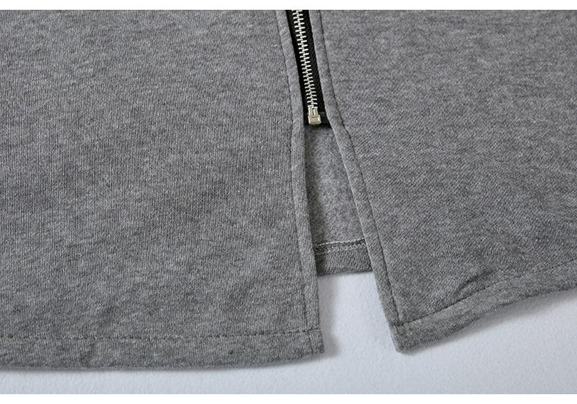 Women's 2024 Fast-Selling Zipper Hooded Pocket Sweatshirt, Mid-Length Two-Piece Loose Jacket
