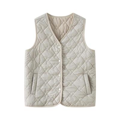 Yiershuang Women's 100% Merino Wool V-Neck Thermal Vest