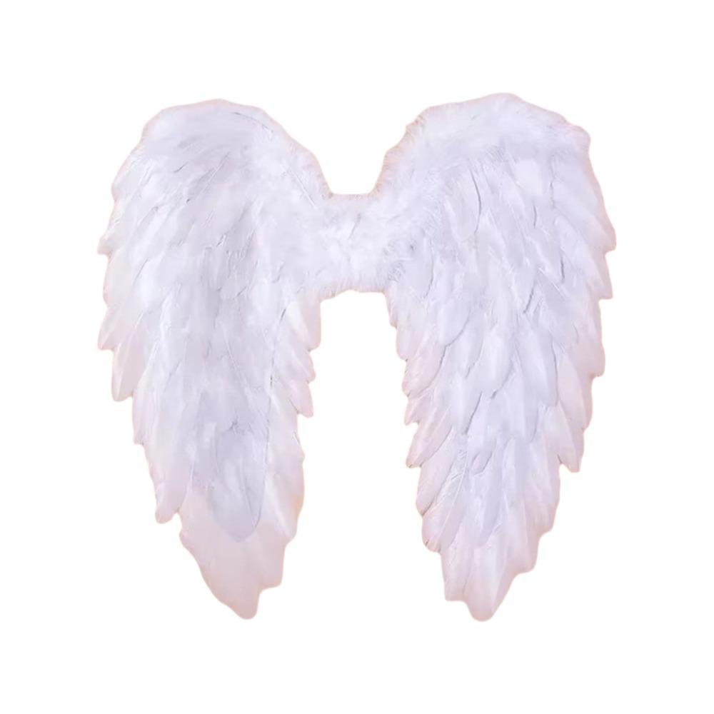 Photo Props Devil Feather Wing Solid Color Halloween Wing Creative Angel Feather Wing Festival