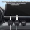 Lhwqr2 For Skoda Magnetic Protector Cable Clip Organizer USB Charger Cable Holder Cable Management Kodiaq Fabia Kamiq Karoq Octavia 2 3