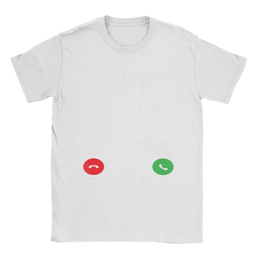 Oversized T Shirt Beach Sorry I Missed Your Call Was On Other Line Fly Fishing T Shirts  Cotton Tee Shirt for Unisex Wholesale Tees