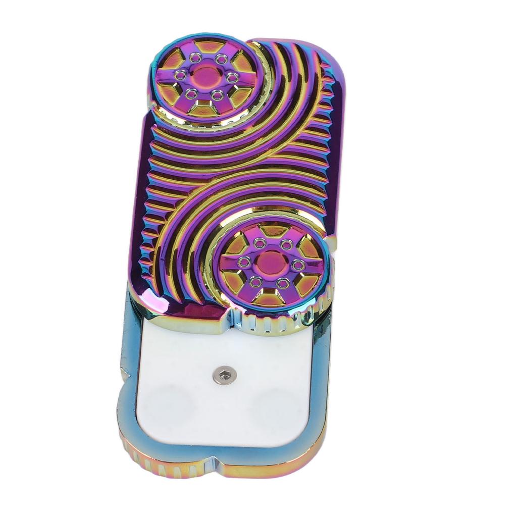 Metal Slider Toy Exquisite Zinc Alloy Anxiety Stress Relief Push Card Slider for Work Study