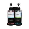 Wall Mounted Manual Soap Dispensers Hand Press Clear Empty Pump Bottle Large Capacity Refillable Bath Lotion Container