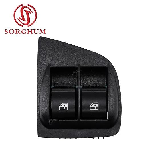 Sorghum 735417033 For Fiat Doblo Cargo 2001-2010 Double Electric Power Window Control Switch Regulator Master Button With Panel