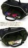Anello CROSS BOTTLE ATH0851R, a small, water-repellent, two-way clasp mini shoulder bag suitable for crossbody use, in black.