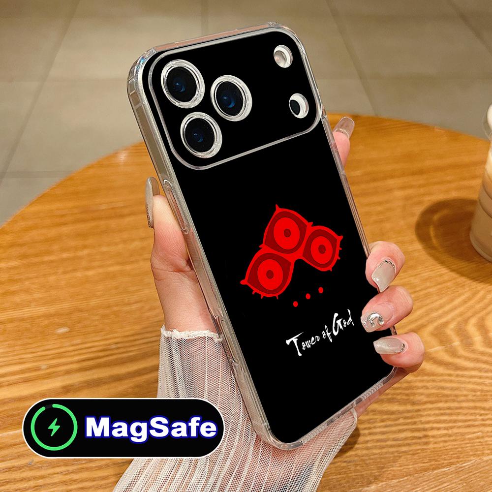 Anime Game Tower of God Phone Case for iPhone 17 16 15 14 13 12 11 Air Pro Max Plus Mini Magsafe Clear Colorful Cover Cover