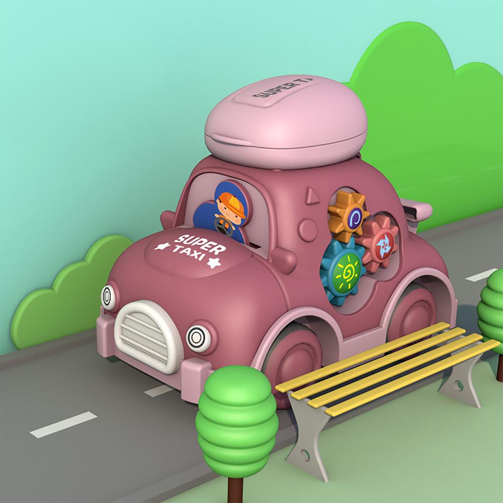Children's Inertia Gear Car Toy, Multifunctional Storage Car, Detachable Storage, Puzzle and Fun Car Toy