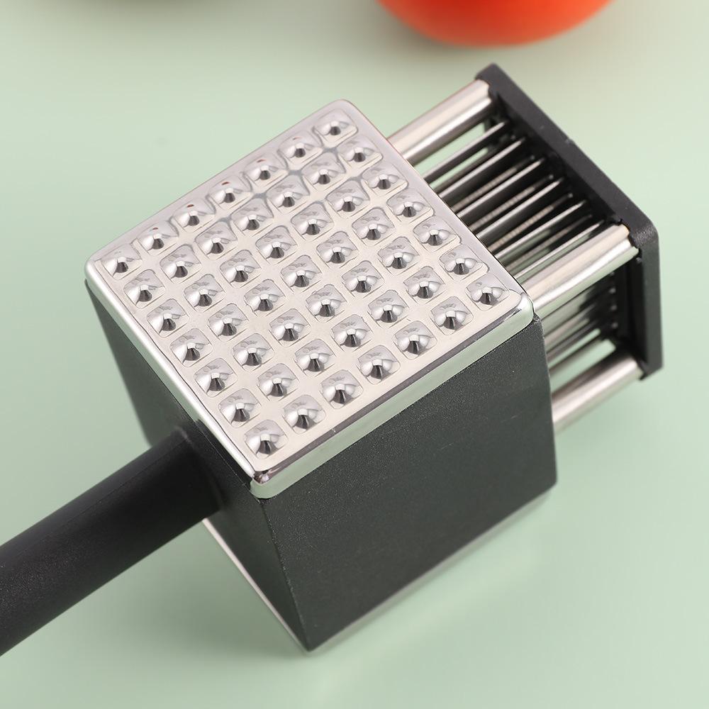 Новый молоток из нержавеющей стали для разрыхления мяса, игла для разрыхления, бытовой молоток для размягчения мяса, разрыхлитель сухожилий, кухонные инструменты