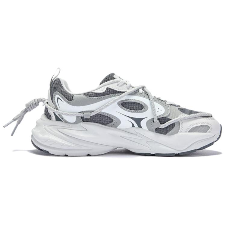 Puma Rs Lite Comfortable Versatile Low-Top Dad Shoes Unisex Sneaker Gray White 40666902