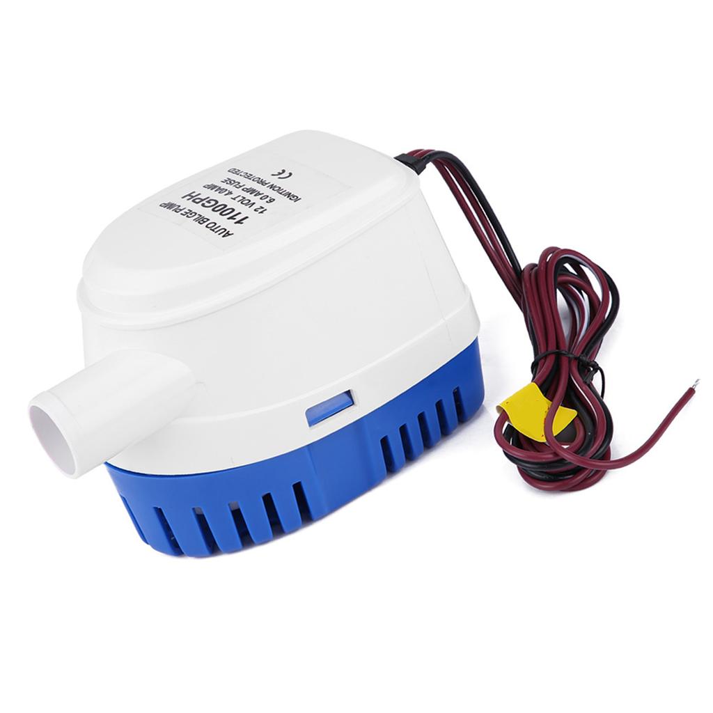 1100 GPH Boot 12V Marine Automatische Tauch-Bilge Vollautomatisch Schalter Interne Automatische Bilge Bilgepumpe