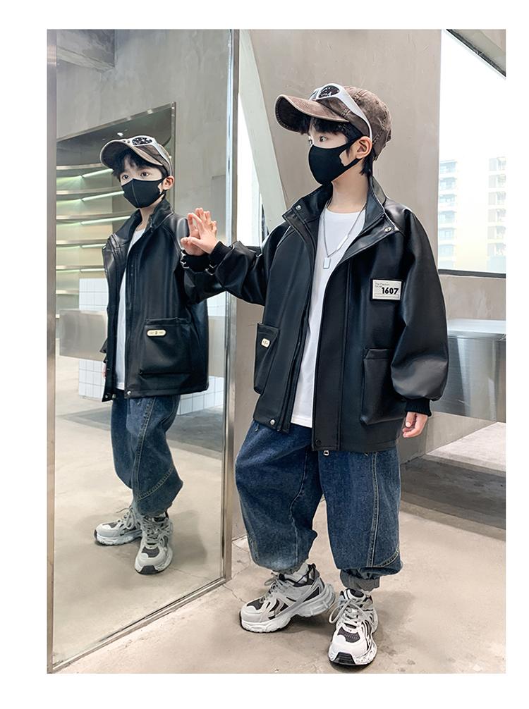 Boys' Spring and Autumn Windbreaker Jacket