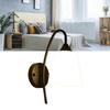 Milky White Glass Wall Sconce Light 110-220V Wall Mounted Lamp Wall Light Fixture  Living Room