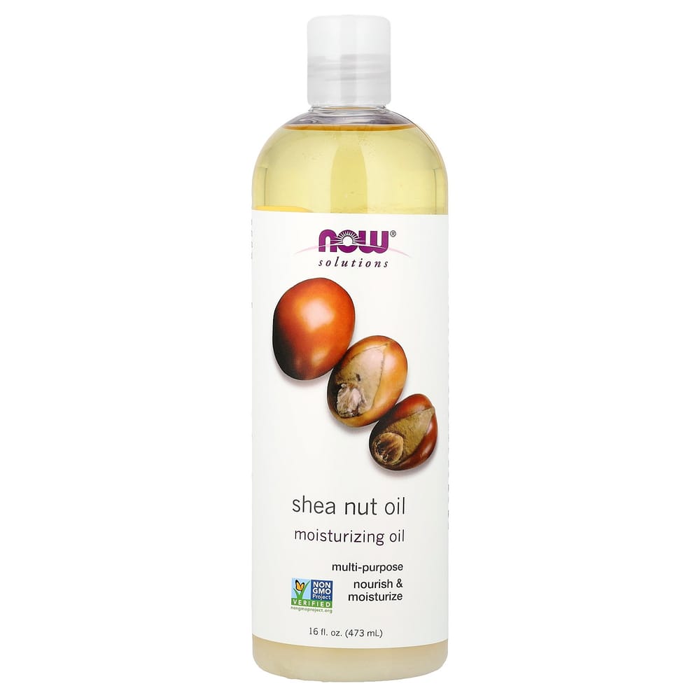 Now Foods Solutions Shea Nut Oil, Pure Moisturizing Oil, 473 ml (16 fl oz) 473ml - 1 ea