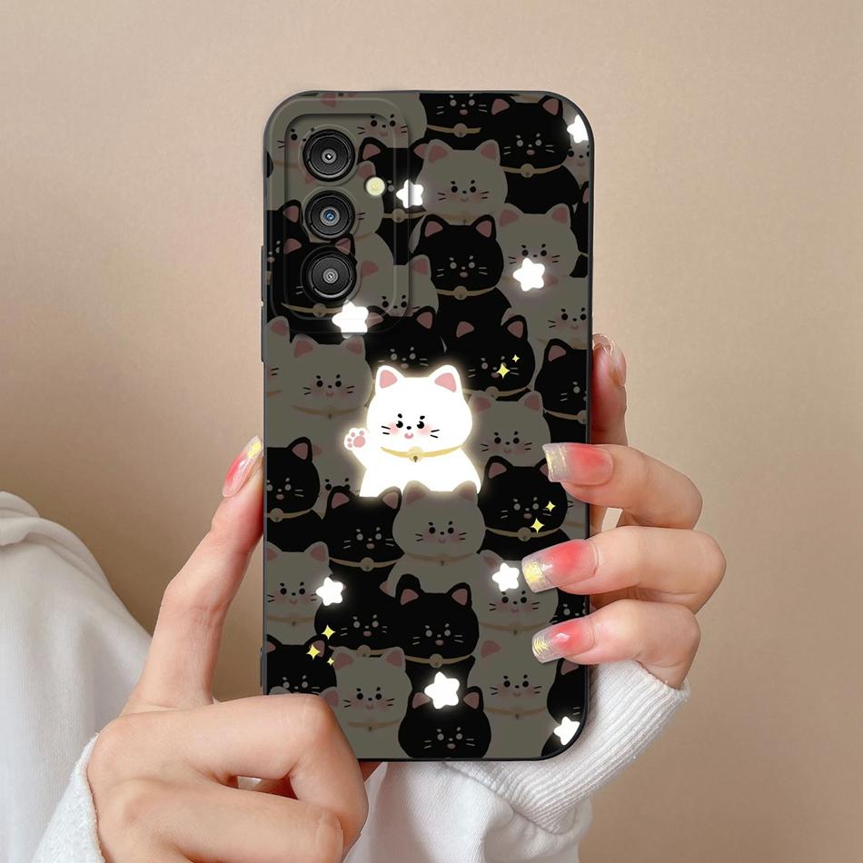 For Samsung A15 A14 Phone Case Hawaii Vacation Style Back Cover Liquid Silicone Camera Protector For Samsung A 15 Carcasa Capa