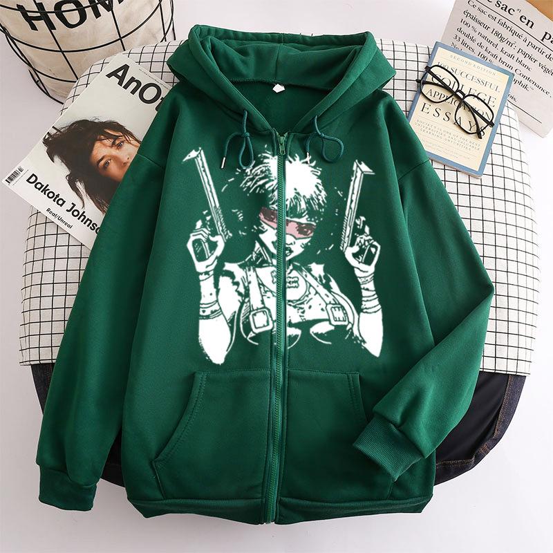 Europäischer und amerikanischer beliebter Reißverschluss-Pullover, neues Retro-Schmetterlings-Kapuzensweatshirt, Herren- und Damenmantel-Oberteil