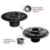 A84X-Rubber Gasket Included 2-Inch Sub Drain, Shower Drain Base, Shower Drain Base With