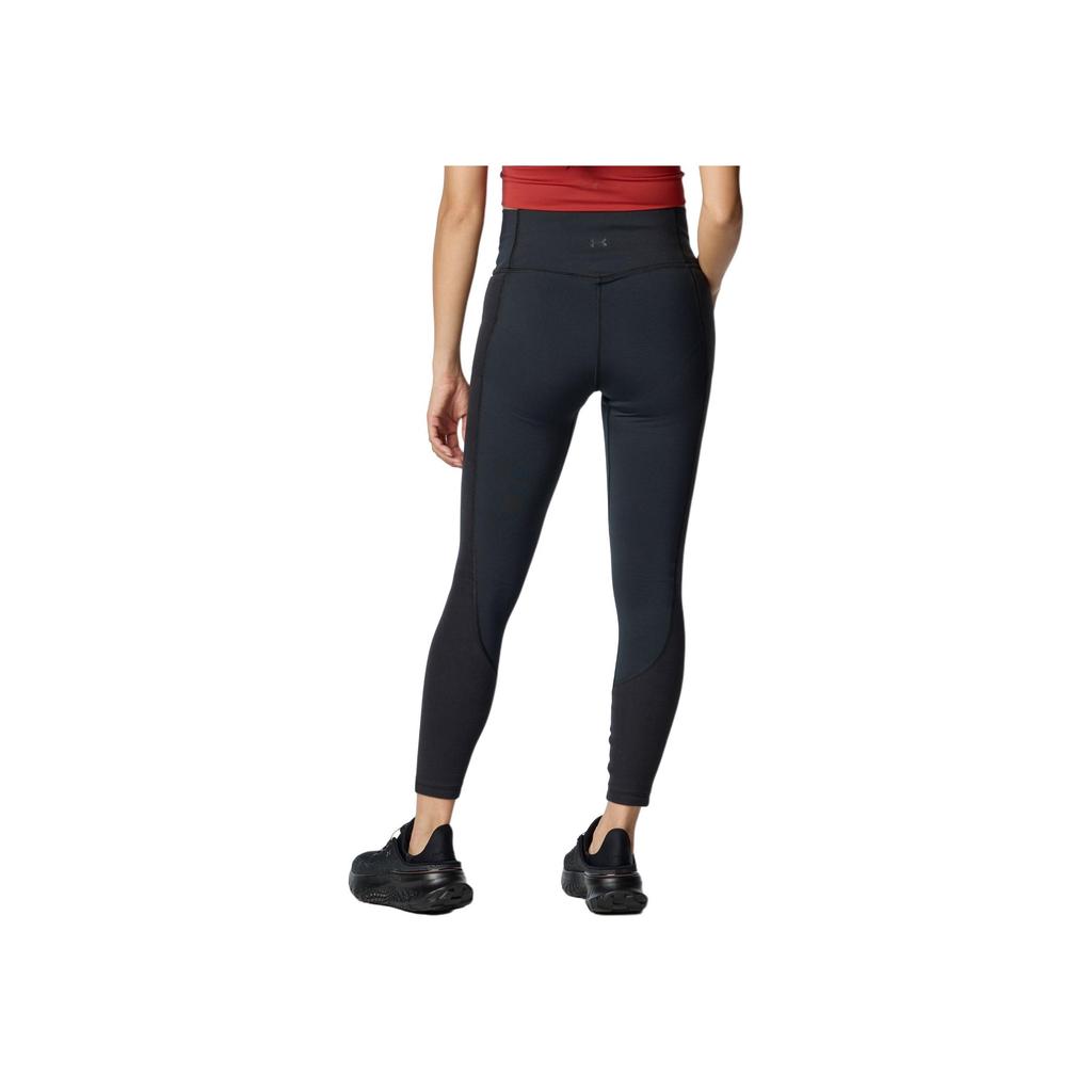 Under Armour FW24 Meridian Series Moisture-Wicking Breathable Soft Warm Base Layer Leggings Women Leggings Black 1386461-001