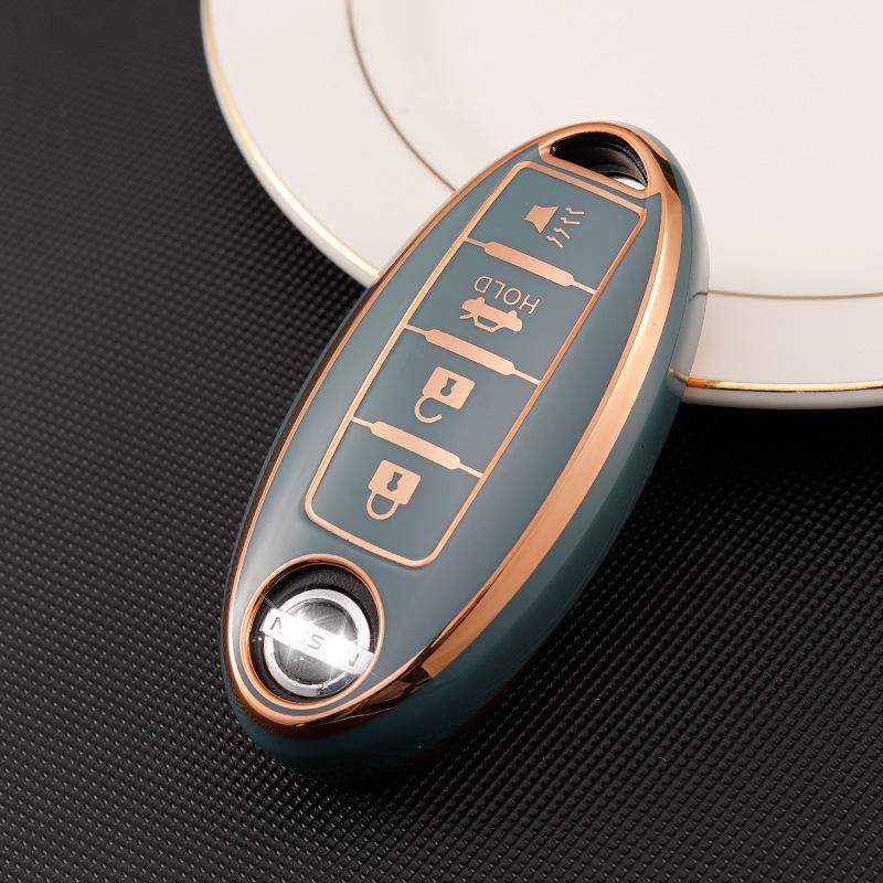 Nissan Key Shell sprādze priekš Sylphy, Teana, Qashqai, X-Trail, Kicks, Tiida, Bluebird