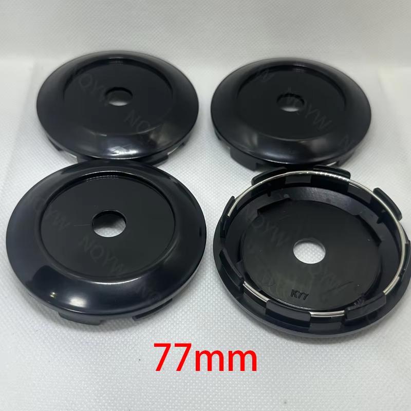 4Pcs/lot 77mm Car Wheel Center Hub Caps Universal Replacement Car Trucks Vehicle Wheel Center Rim Hubs Covers Auto Accessories