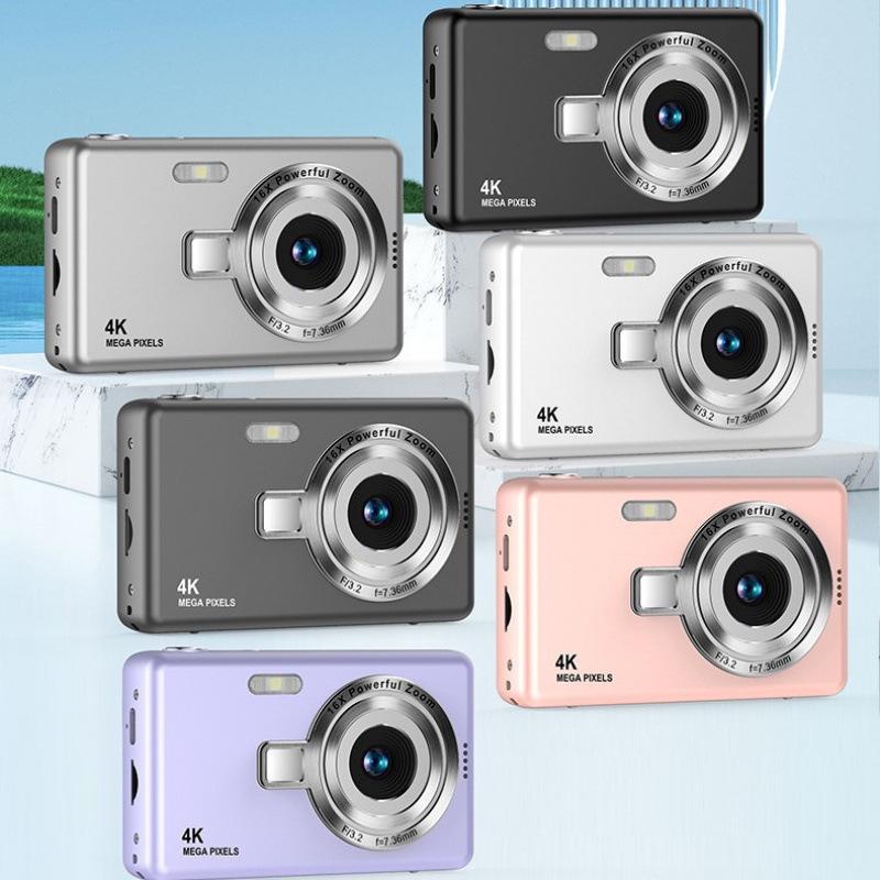 Q12 4K HD Digitalkamera: Einsteiger Mini-Kartenkamera für die Heimfotografie