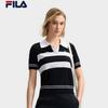 New FILA Lifestyle Polo Shirt Women's Legend Blue F11W523404FNV