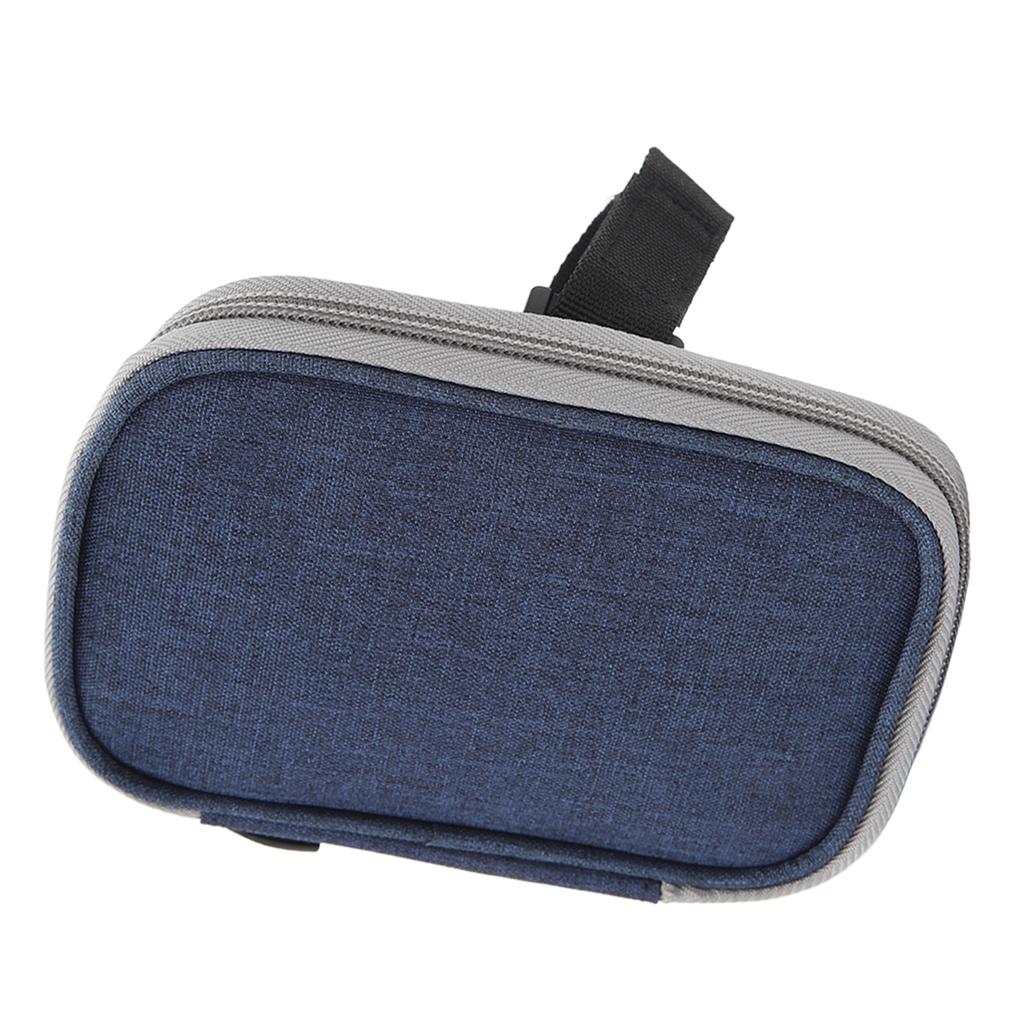 Cyan Water Bottle Pouch Simple Stylish Non Slip Waterproof Portable Water Bottle Wallet Cyan