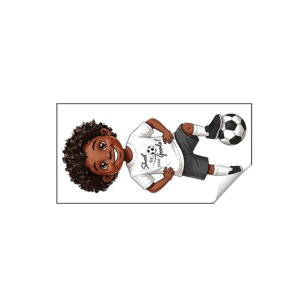 Occer Theme Wall Decal For Bedroom Living Room Sports Home Wall Decoration