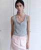 Annies Lazy Punching Sleeveless (Melange Gray)
