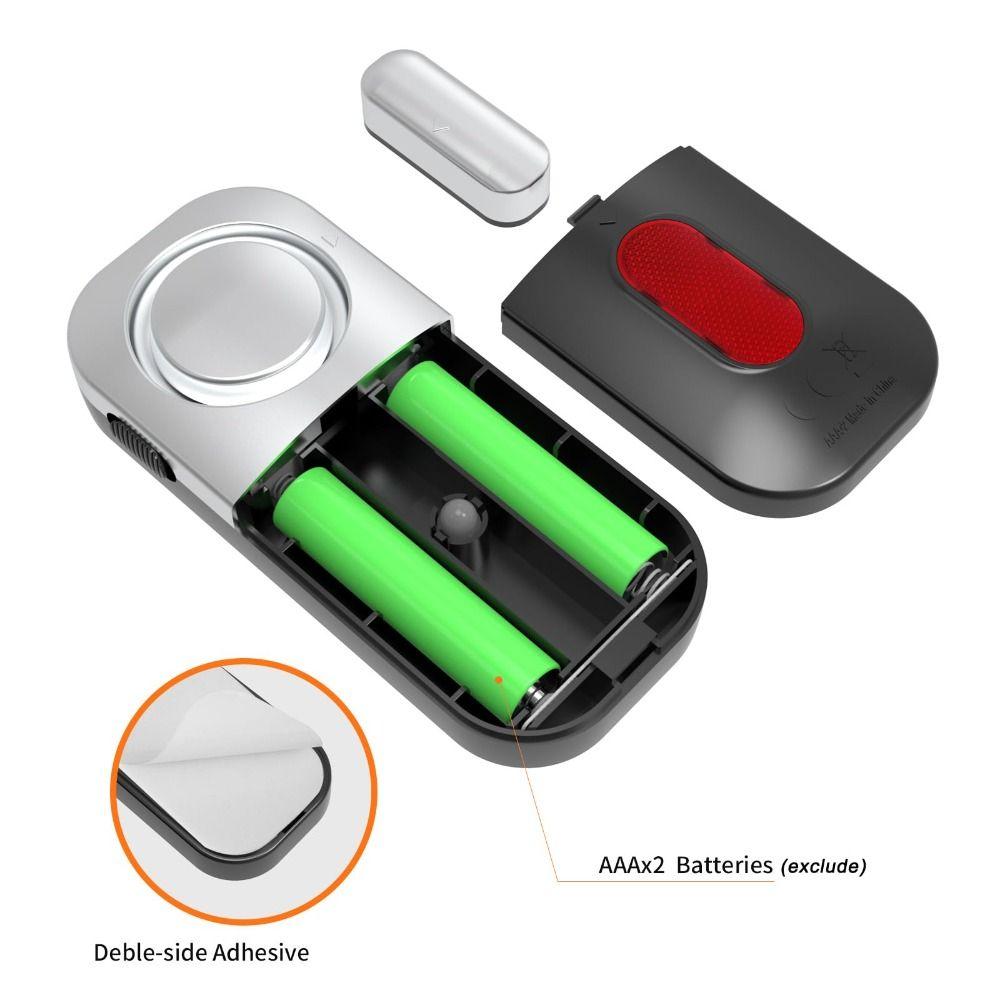 Magnetic Sensor Door Magnetic System High Decibel Detector Window Sensor  Office Security
