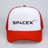 Hot Sale SpaceX Baseball Caps UFO Unisex Women Hats Summer Outer Space Rocket Musk Fans Sport Active Cool Hat Mesh Net Trucker Cap