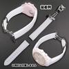 Swatch X OMEGA Rubber Strap with D-Buckle (White/Venus)