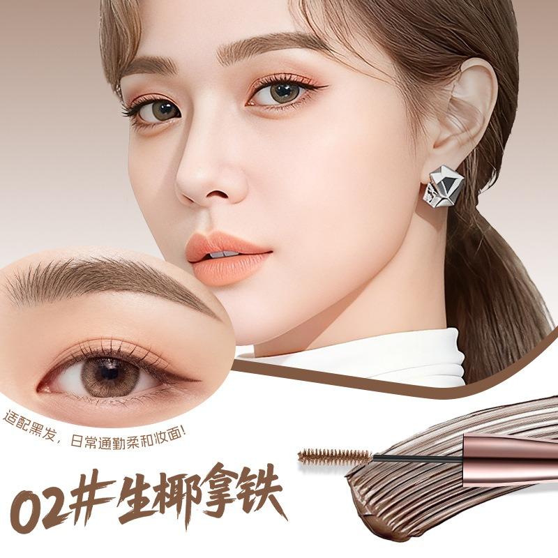 Long Lasting Natural Smooth Three Dimensional Smudge Proof Brow Gel With Brush