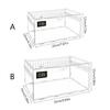 Reptiles Feeding Box Acrylic Breeding Case Clear Insect Mini Habitat
