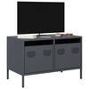 TV Cabinet, Black, 68X39X43.5 Cm, Cold Rolled Steel