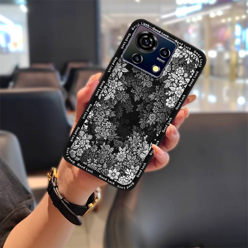 Vanntett Motedesign Telefondeksel For ZTE Blade V50 Vita Beskyttende Smussavvisende Bakside Tegneserie Mykt deksel TPU