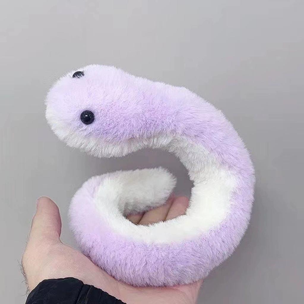 Realistic Stuffed Snake Party Favors Plush Toys Stuffed Animal Cute Animals Stuffed Soft Fluffy Doll for Kids Birthday Gift