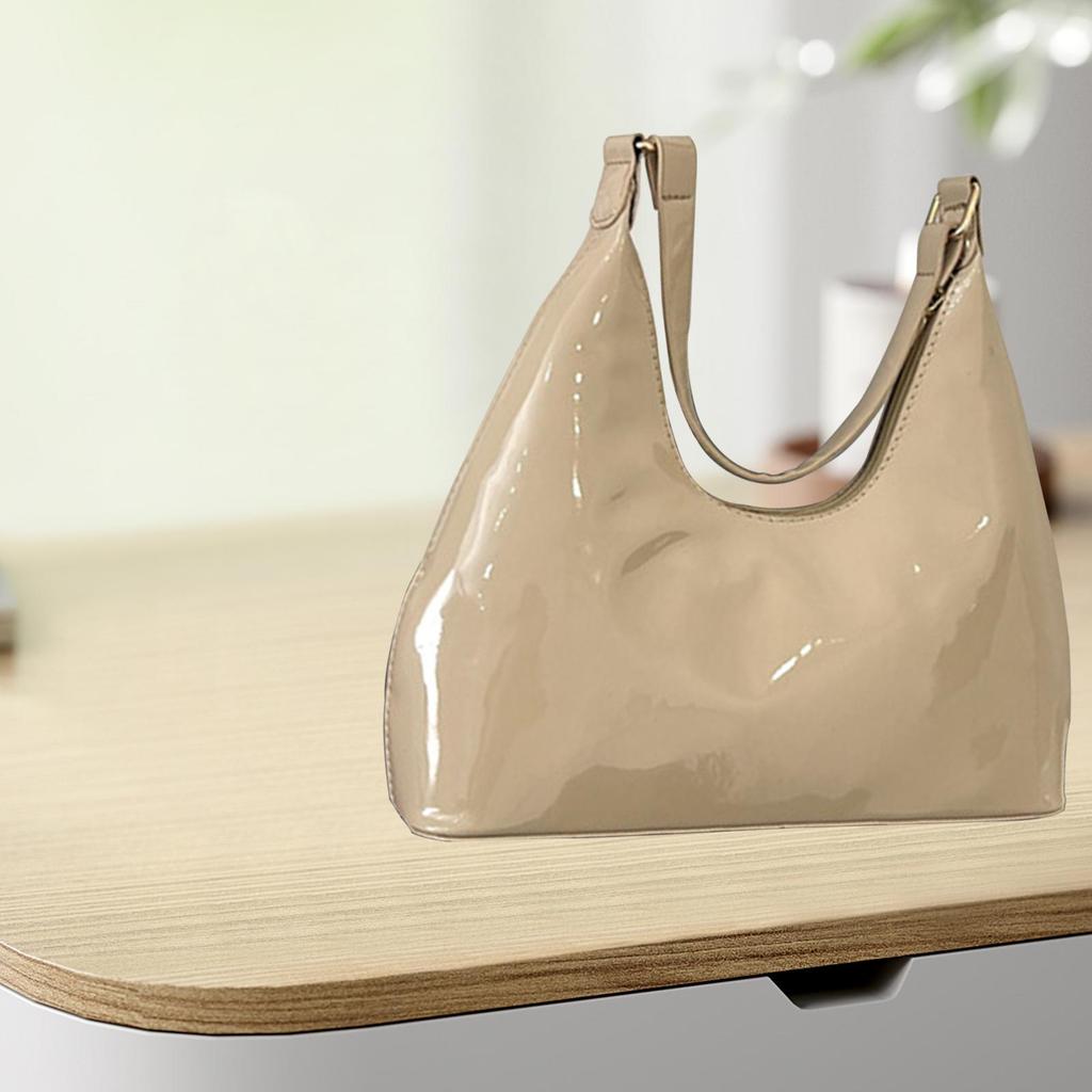 Women's Shoulder Bag Pouch Elegant with Zipper Female Lightweight Travel Tote Bag for Commuting Vacation Birthday Spring Party