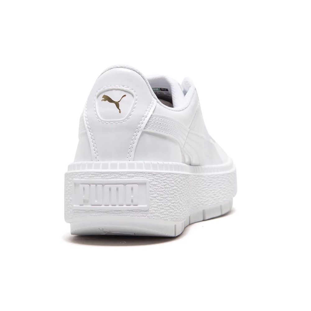 Puma Basket Platform Retro Low-Top Casual Sneakers Unisex Sneakers White 367046-01