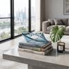 Abstract Loop Decor Translucent Acrylic Sculpture Sculptural for Interior