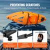 Kayak Roof Rack 2 Pairs J-Bar, Soft Roof Rack Quick Folding, Top Mount Tie Down, Carrier for Kayak, Surf Board, Canoe, SUP, Ski Board, Mount On Car,