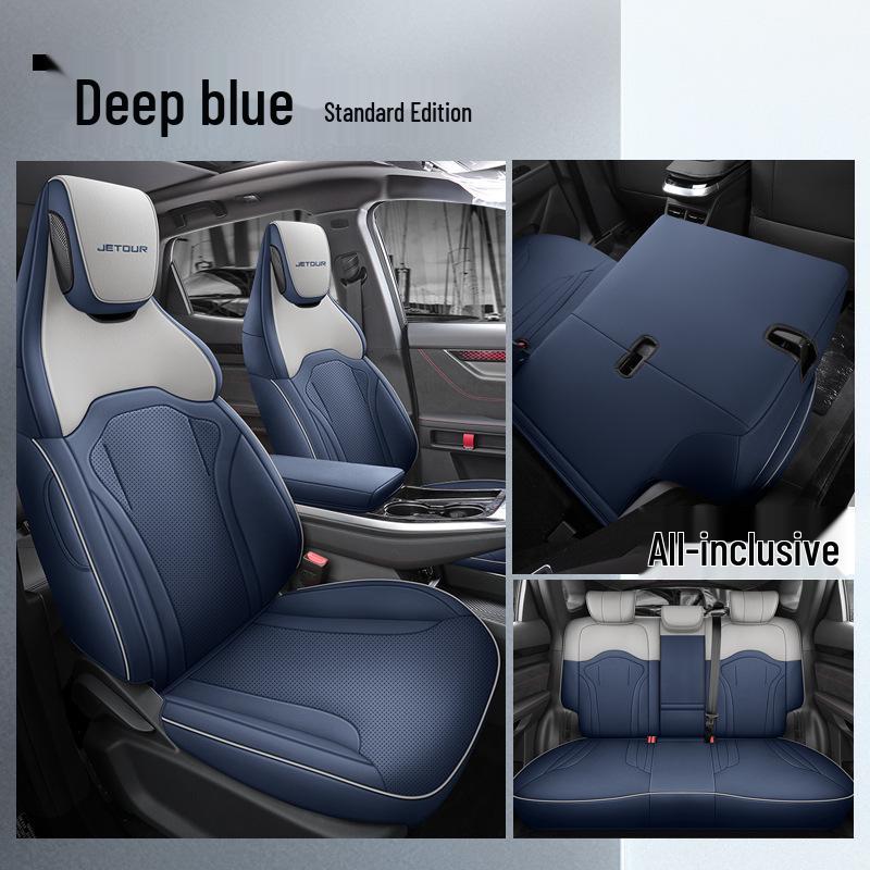 LTCS Jietu Dasheng Sporty Leather Car Seat Cushion - All Seasons Fit