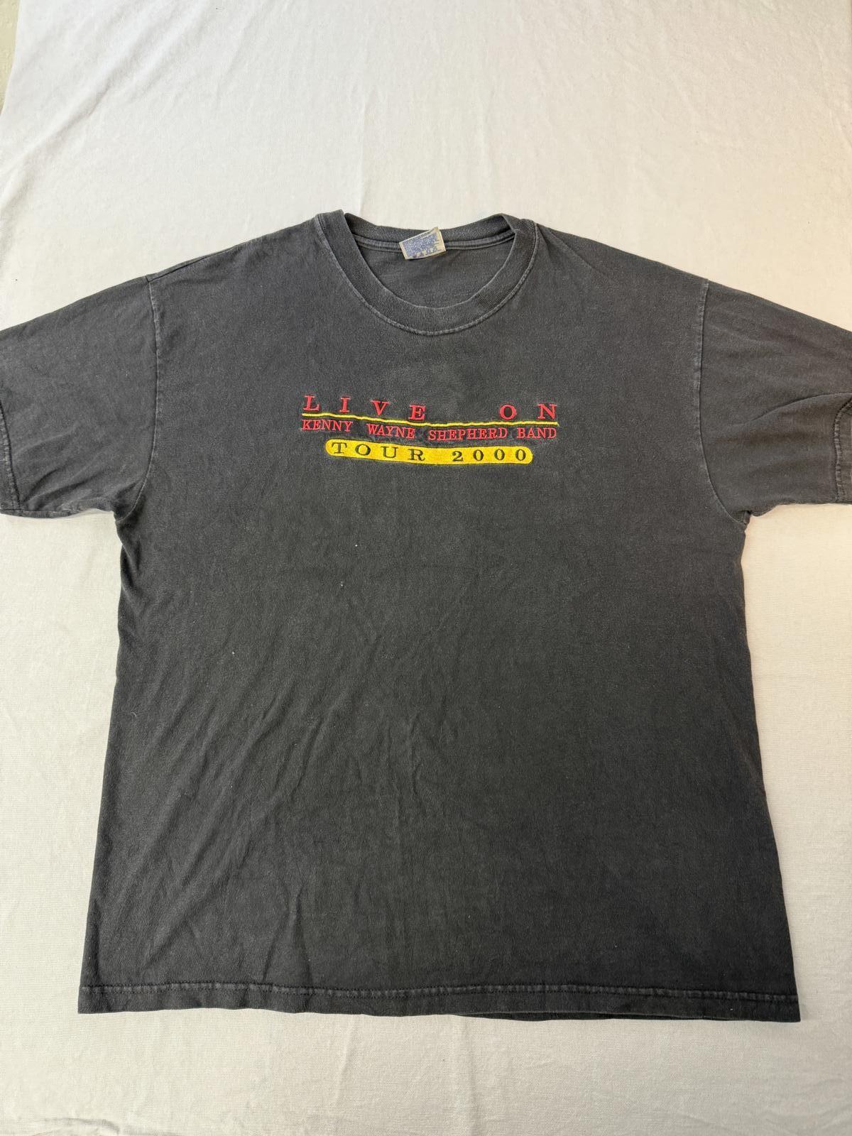 VTG T-shirt Live On Kenny Wayne Shepherd Band Tour 2000 -L M