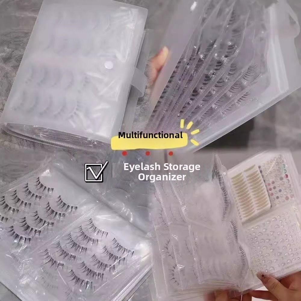 Multi-functional False Eyelash Storage Book  for Eyelashes and Double Eyelid Stickers