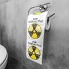 Toilettenpapier radioaktive Zone WC PQ